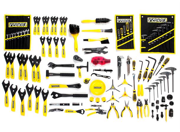 Pedro's Master Bench Tool Verktøysett 121 deler, (Box A + B) 